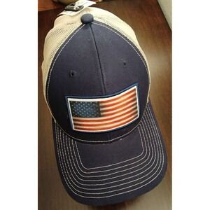 USA American Flag Men's Trucker Cap Hat Snapback Mesh‎ #670